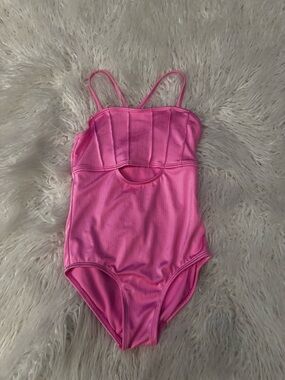Cat & Jack Pink Kids One-Piece Swimsuit